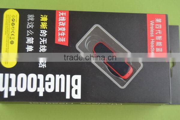 New new arrival blue mono bluetooth headset ce blue