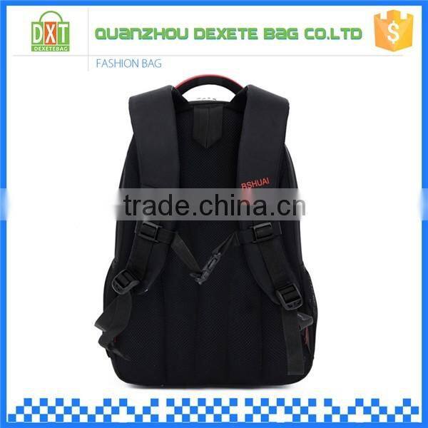 Cheap good quality large capacity travel polyester backpack for men