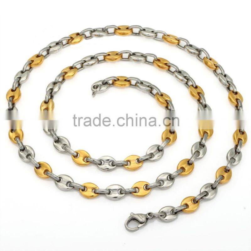 KSTONE Wholesale Stainless Steel Chain, Link Chain, Figaro Chain Necklace