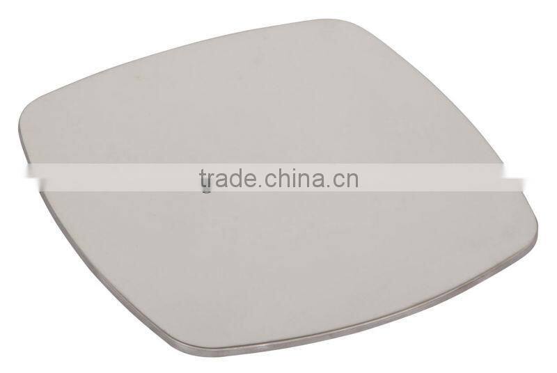 Chromed bar stool base