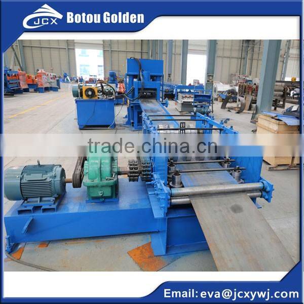 corrugated beam guardrail forming machine