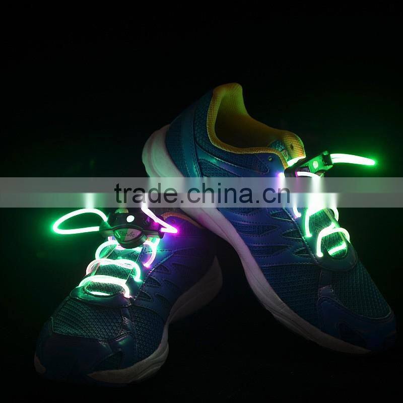 2016 Waterproof Shoe Accessory Led Shoelaces For Party Use