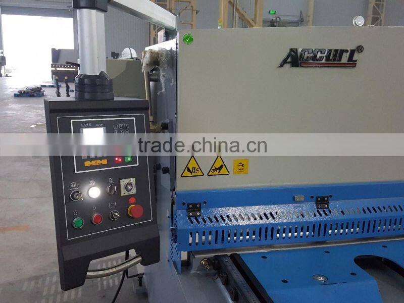 qc12y accurl shearing machine , steel plate cutting machine