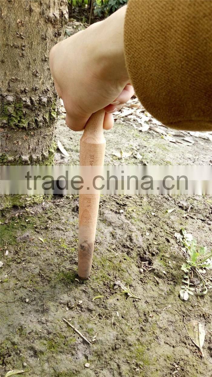 Factory wholesale garden dibber,wooden garden plant dibber