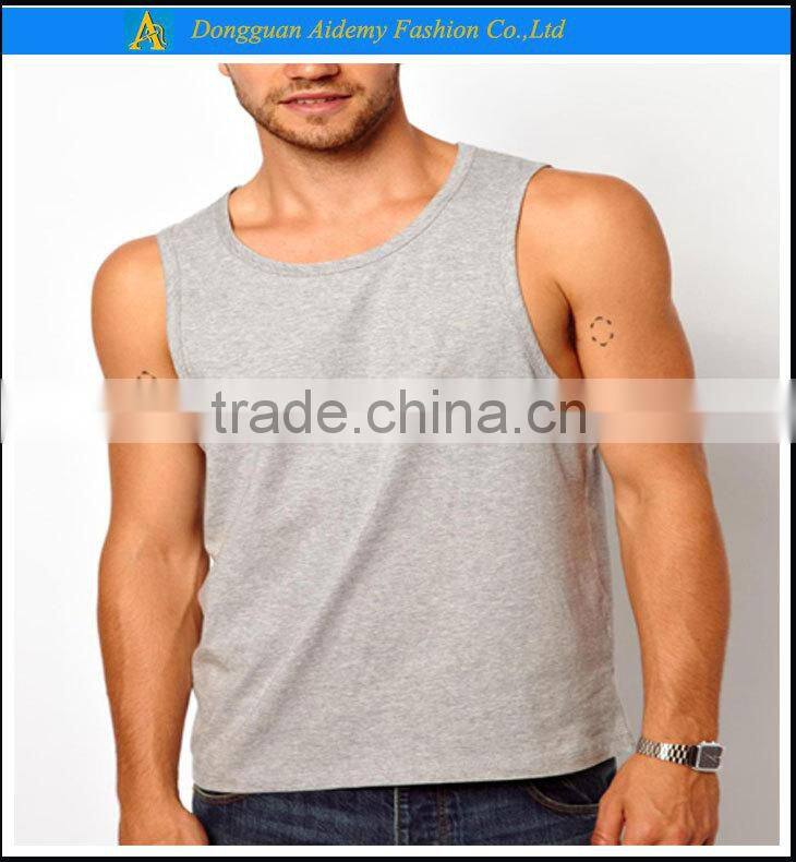 China supplier cotton tank tops for men