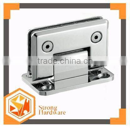 SH-90HD Semi-cirnial 90degree Mirror/Satin finished Double sides stainless steel China supplier small shower hinge