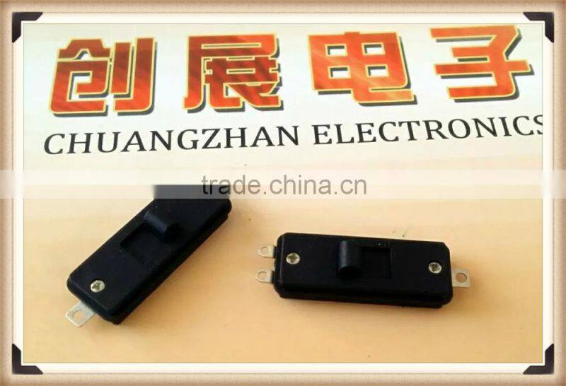 Slide switch / sliding blower switch / hairdryer toggle switch / hair straightener band switch / lamp wave switch Blower switch