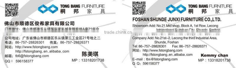 TB beautiful stainless steel dining table base dining table set for home