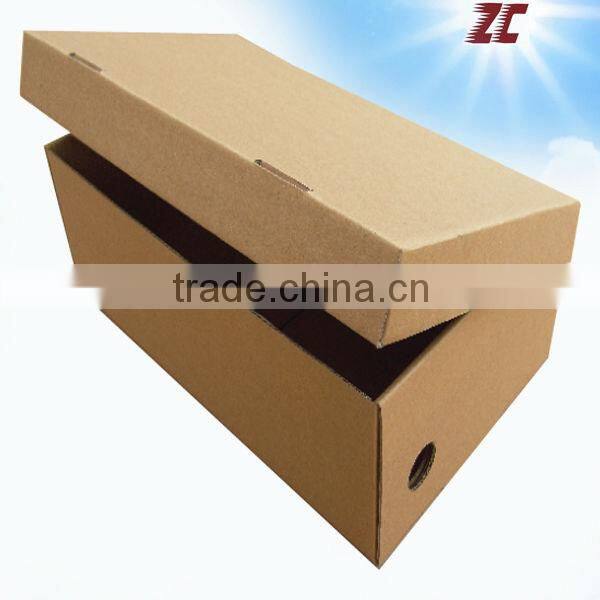 Hot Sale Corrugated Cardboard Shoe Box Factory Direct Sale