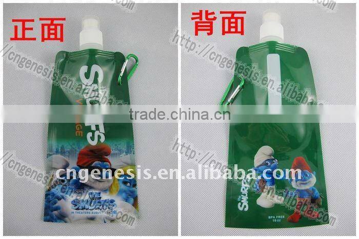 Top Selling Products In Alibaba Reusable Plastic Foldable Water Bottle