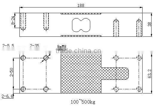 Electronic Shear beam load cell