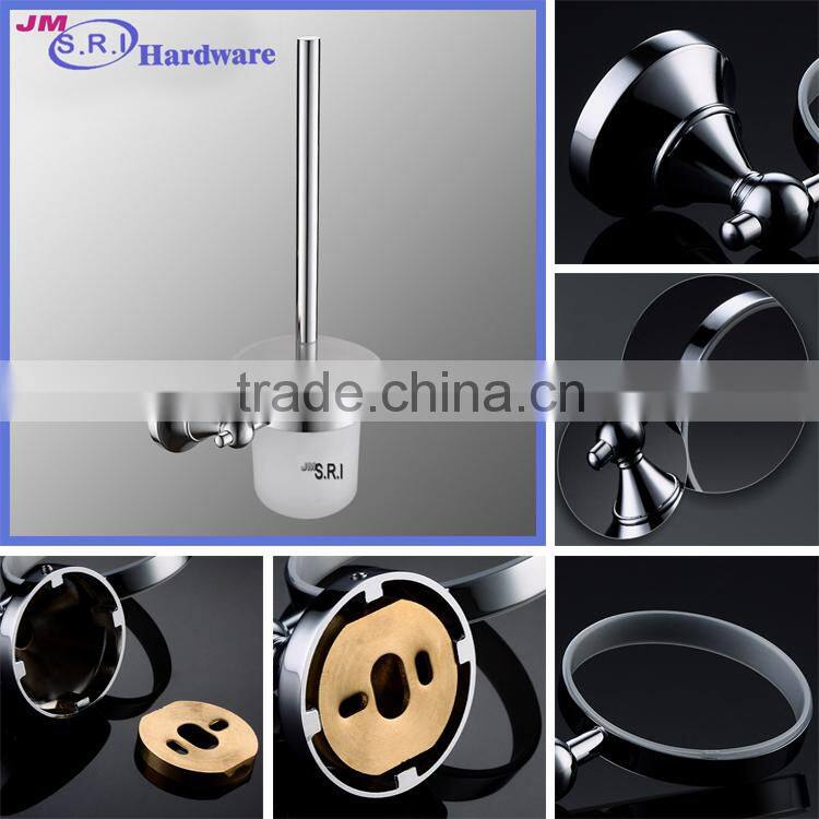 Hot sale bathroom unique stainless steel toilet brush holder