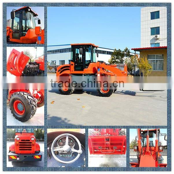 Factory direct sales front end wheel loader for 80hp farm tractor