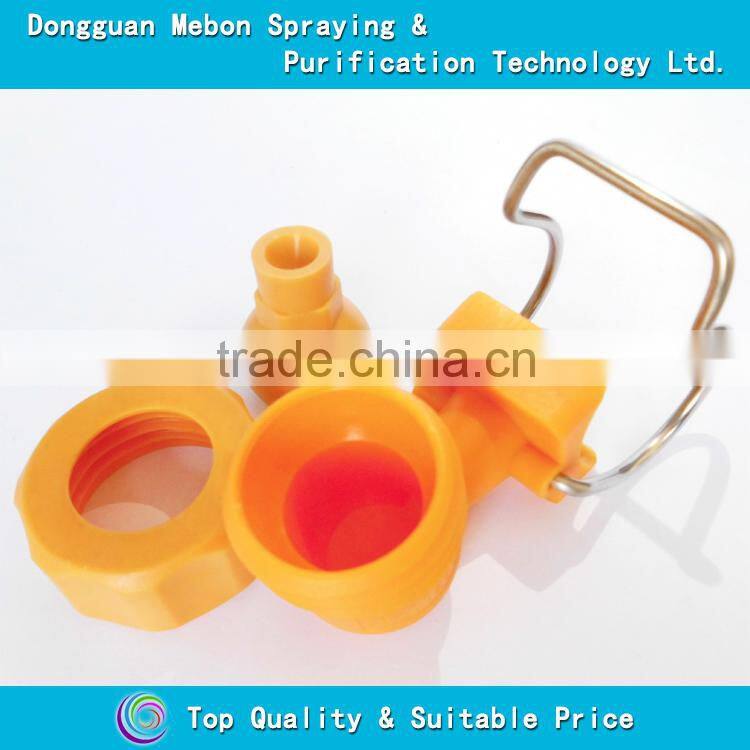 pp corner type clamp nozzle,adjustable ball clip nozzle
