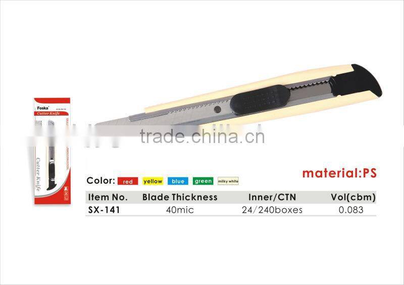 Good Quality Different Colors ABS Cutter Knife
