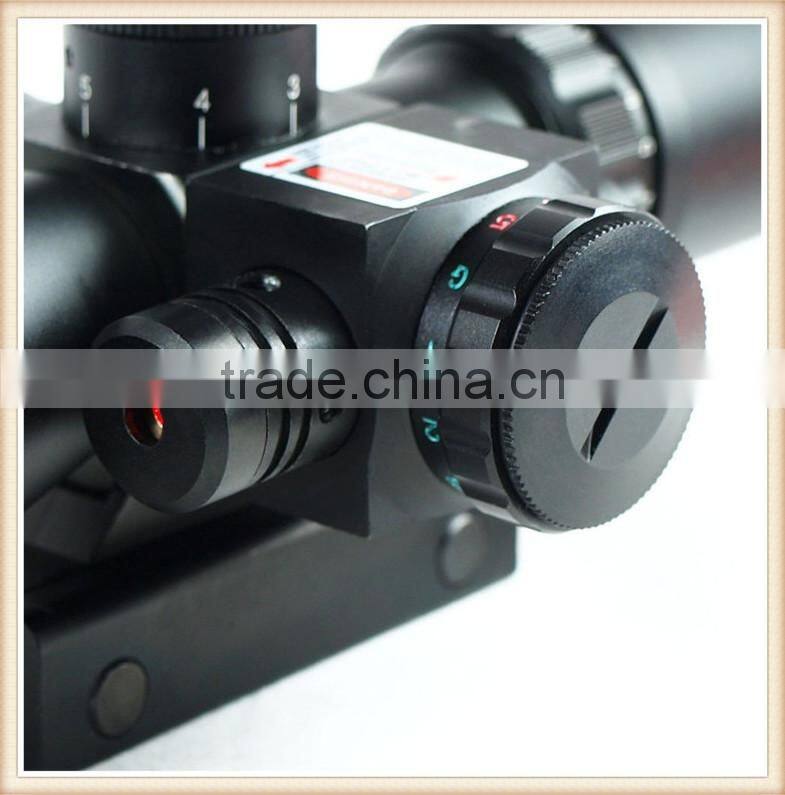 2.5-10X40 Infrared night vision riflescope,riflescope for hunting, Laser red dot weapon sight scope for sale