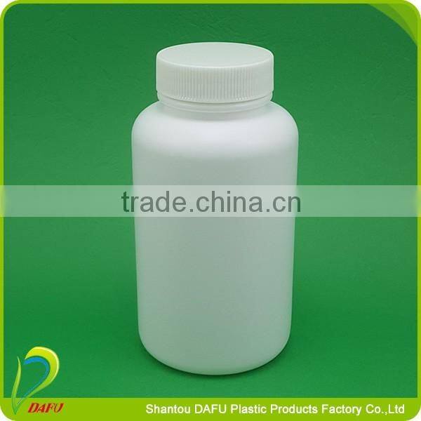 2016 Hot sale empty 200ml pill PE white medical plastic bottle