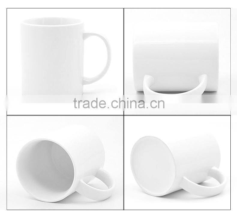 11oz White Coated Ceramic Sublimation Printing Mugs (SKB01A)