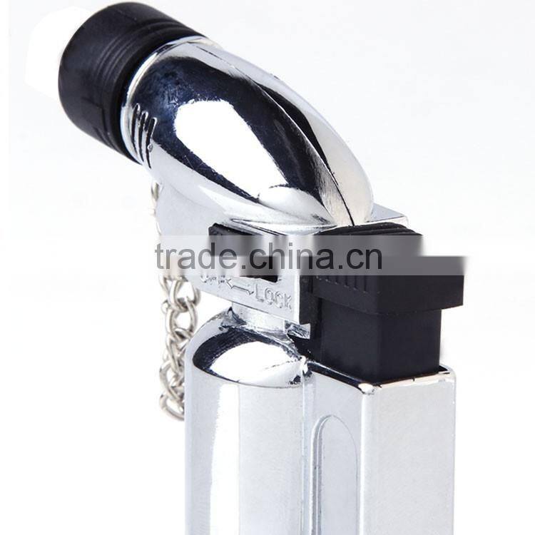 EK-692 Perfect for Cigar Single Jet Flame Butane Torch Cigarette Cigar Lighter