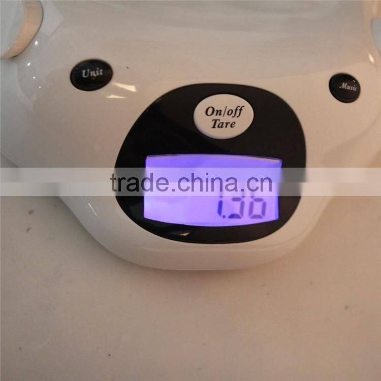 Crazy K&A 20KG/0.1KG "Watch-Me-Grow" Digital Baby Scale with Soothing Music, Backlit LCD, Length Tracker & Growth Chart