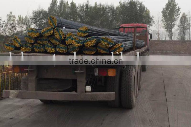 Hot Rolled HRB400 12m Steel rebar for construction in China tangshan