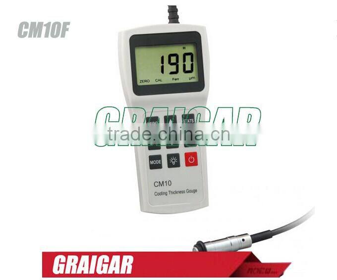 Digital coating thickness meter tester gauge CM10F