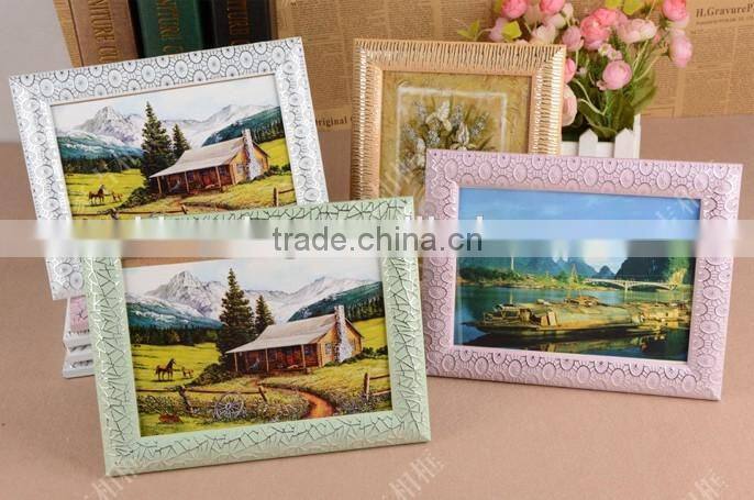 Plastic 4x6 photo frame