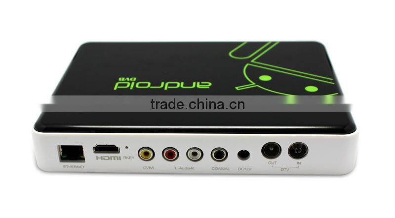 android tv box TV16+T2 amlogic AML8726 smart box support dvb-t2 digital receiver with hdmi wifi