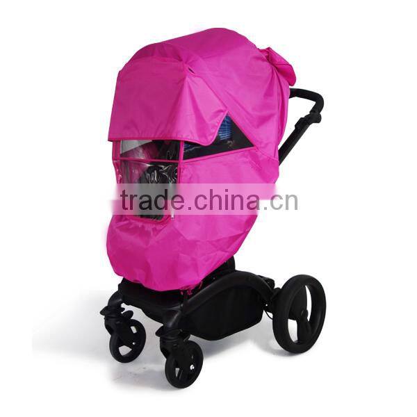 baby stroller accessories rainshield baby stroller cover baby stroller rain cover with PVC