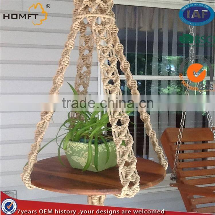 Cotton rope swing chair /hammock macrame chair