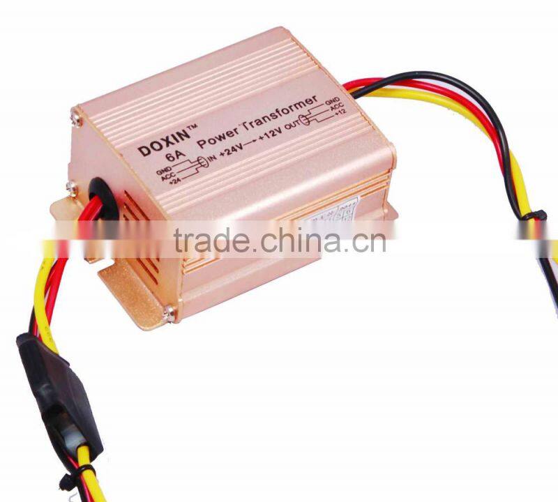 Single Output Type dc-dc 60W converter 24v to 12v 5A frequency converter for vehicle battery system