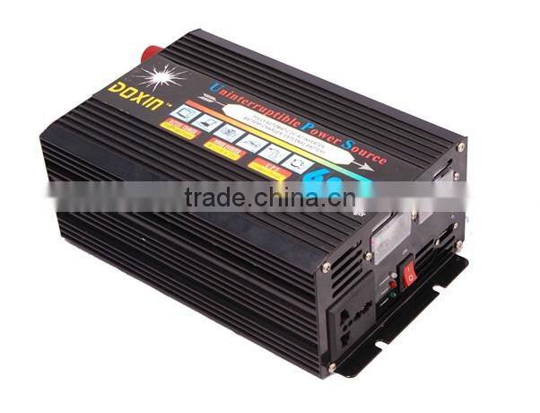 12v 24v 220v 230v 600w modified sine wave dc to ac UPS inverter with battery charger