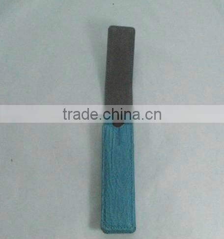 mini 100 leather color pencil bag for single pen