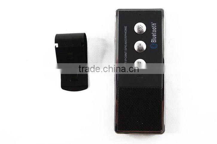 New Bluetooth 3.0 Hands Free Dual Link Visor Mount Car Bluetooth Handsfree Kit