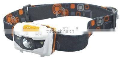3W LED 160 lumen waterproof headlamp light for children