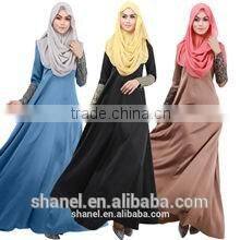 Pretty muslim kids clothing girls islamic dress