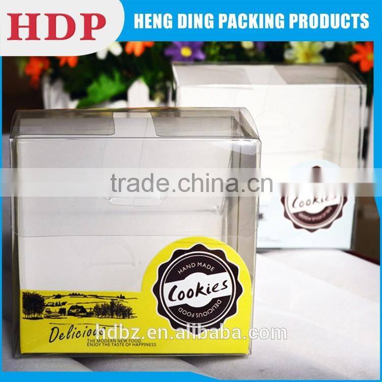 clear plastic cookie packaging box