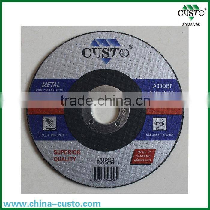 115x1.0x22.23mm ISO 9001 and MPA EN12413 T41super thin Cutting Wheel