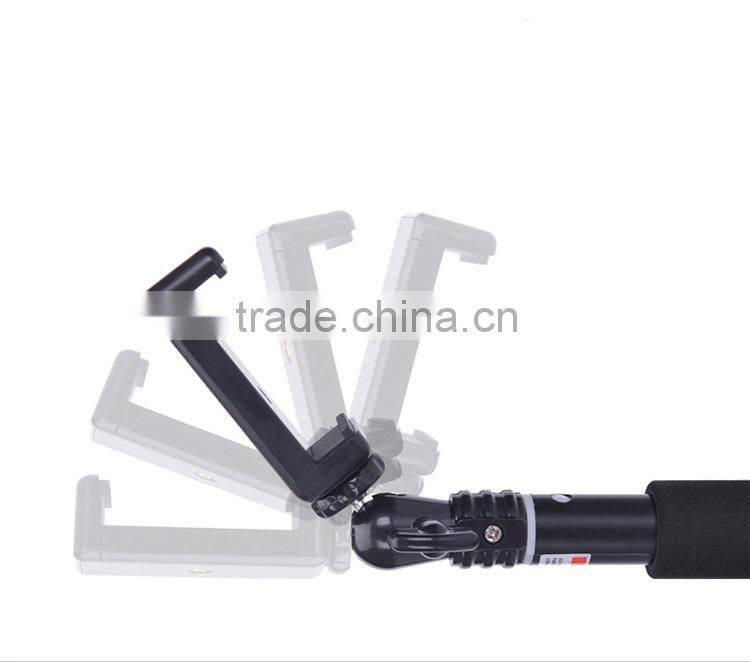 Color optional mini selfie stick for smartphone factory wholesale wireless monopod