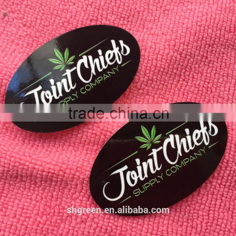 Innoxious PP/PE plastic sticker for gift