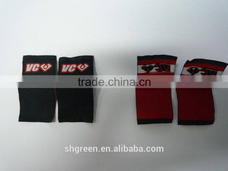 straight cut stitch weaving garment patch