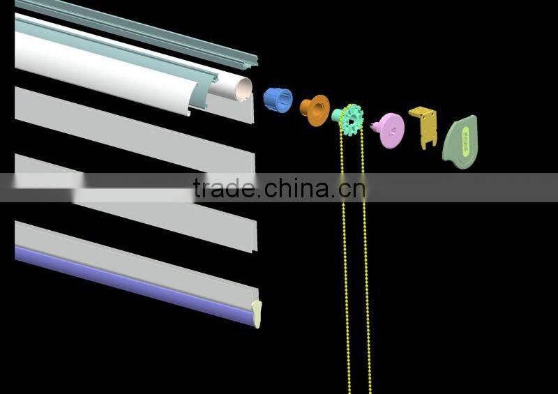 colourful sheer shades for window