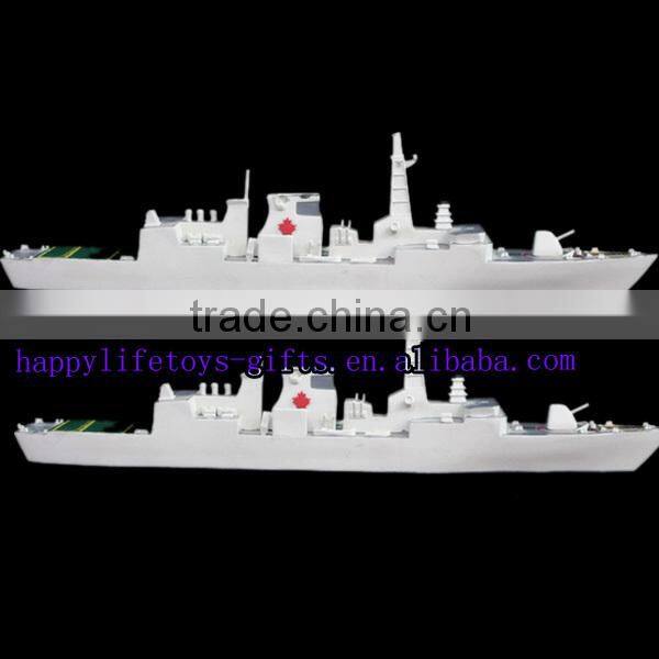 20 cm collectible plastic warship toy, warship model, military toy