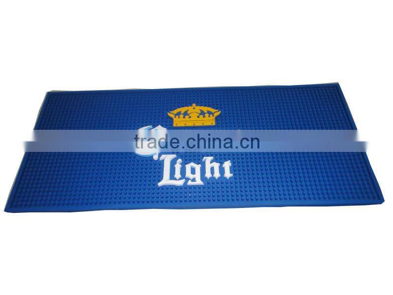 3D Spill-stop soft pvc Bar Mats