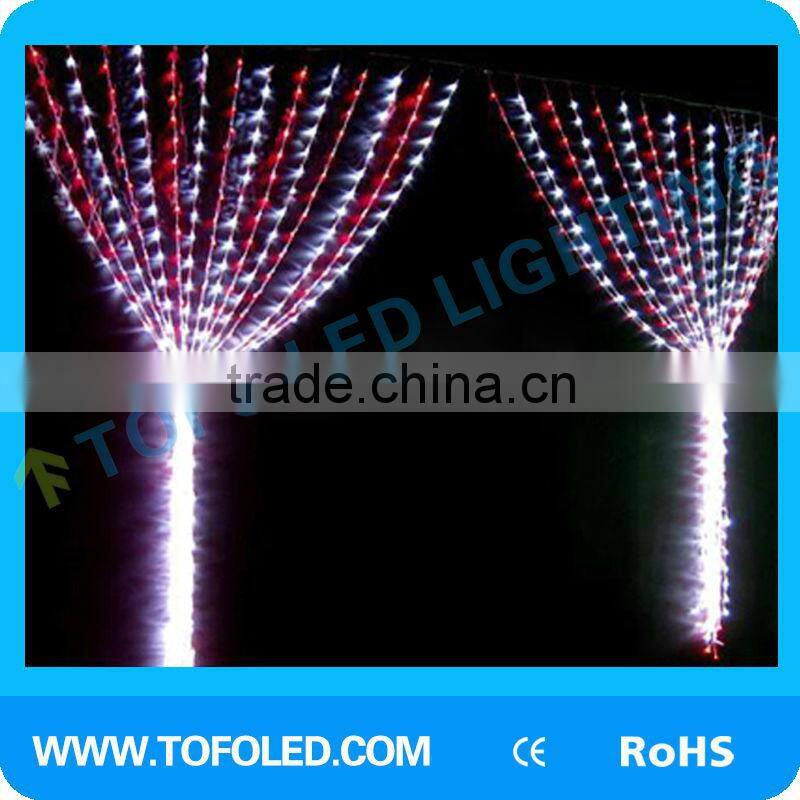 RGB color changing decoration led curtain light