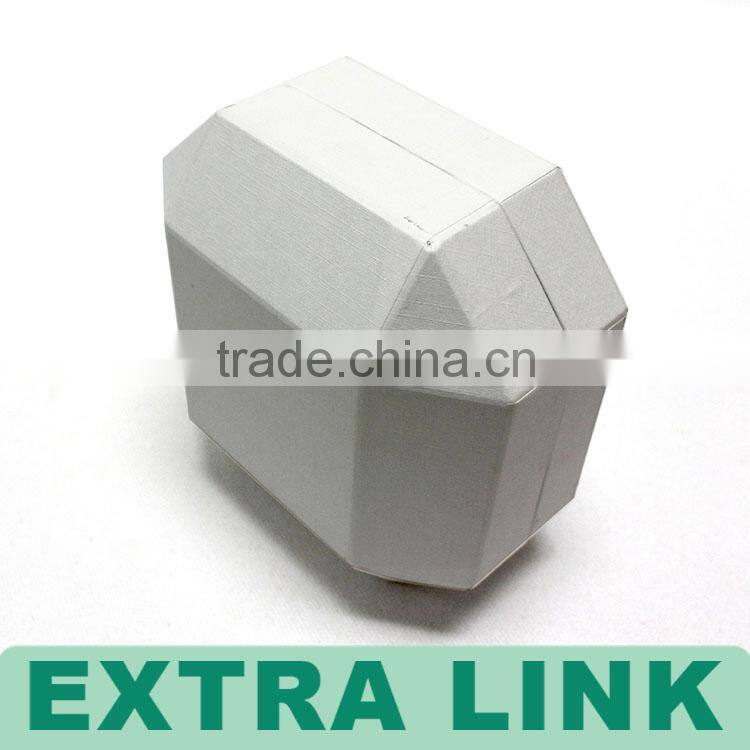 Diamond shape custom logo fancy paper gift jewelry box with insert