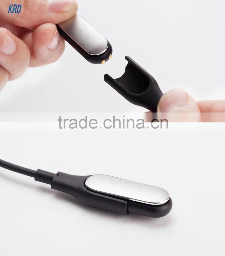 New Black USB Charging Cable For Xiaomi Miband 1A Charger Cord Adapter Fitness Tracker Smart Band