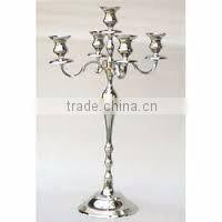 Gold Centerpieces/antique can delabra/5 Arm Gold Candleabra