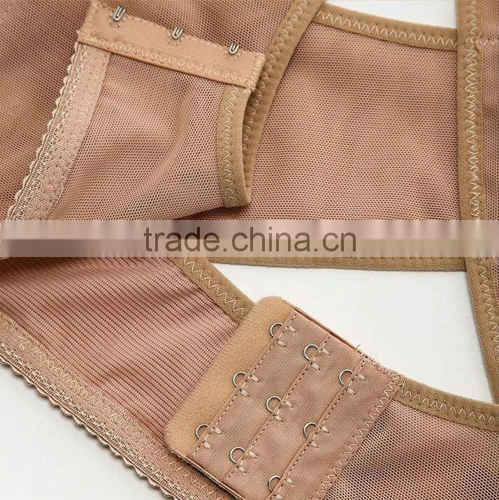 New Breast Bust Push Up Body Shaper Bra Back Support Posture Corrector Band Belt M/L