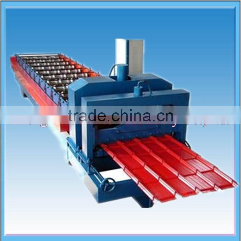 Cheap sandwich panel roofing tile making machine